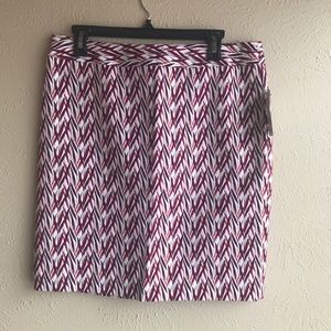 Multicolored Pencil Skirt (Worthington)